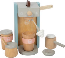 Houten koffiemachine set ”Tasty”