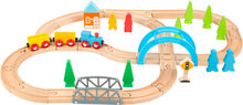 Junior collectie – houten treinbaan de grote reis””