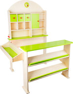 Marktkraam met toonbank – groen