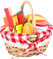 Picnic mand – 17 delig speelgoed