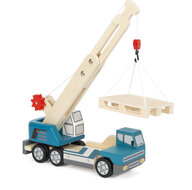 Kraanwagen met pallet – Werkvoertuig