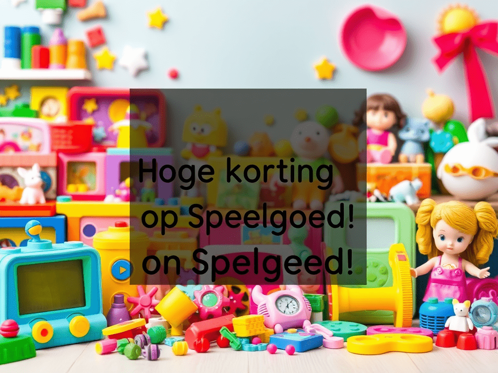 Hoge Korting op Speelgoed!